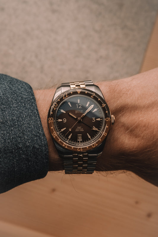 Aquatique GMT - Terra Two-Tone