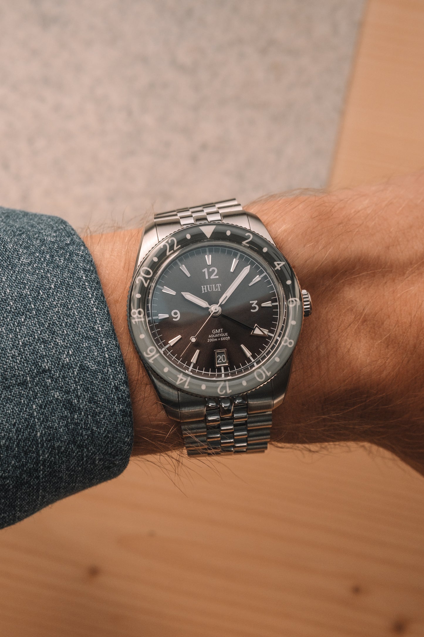 Aquatique GMT - Graphite
