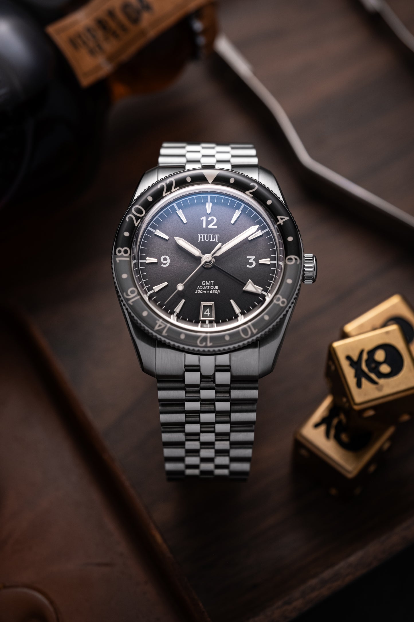 Aquatique GMT - Graphite