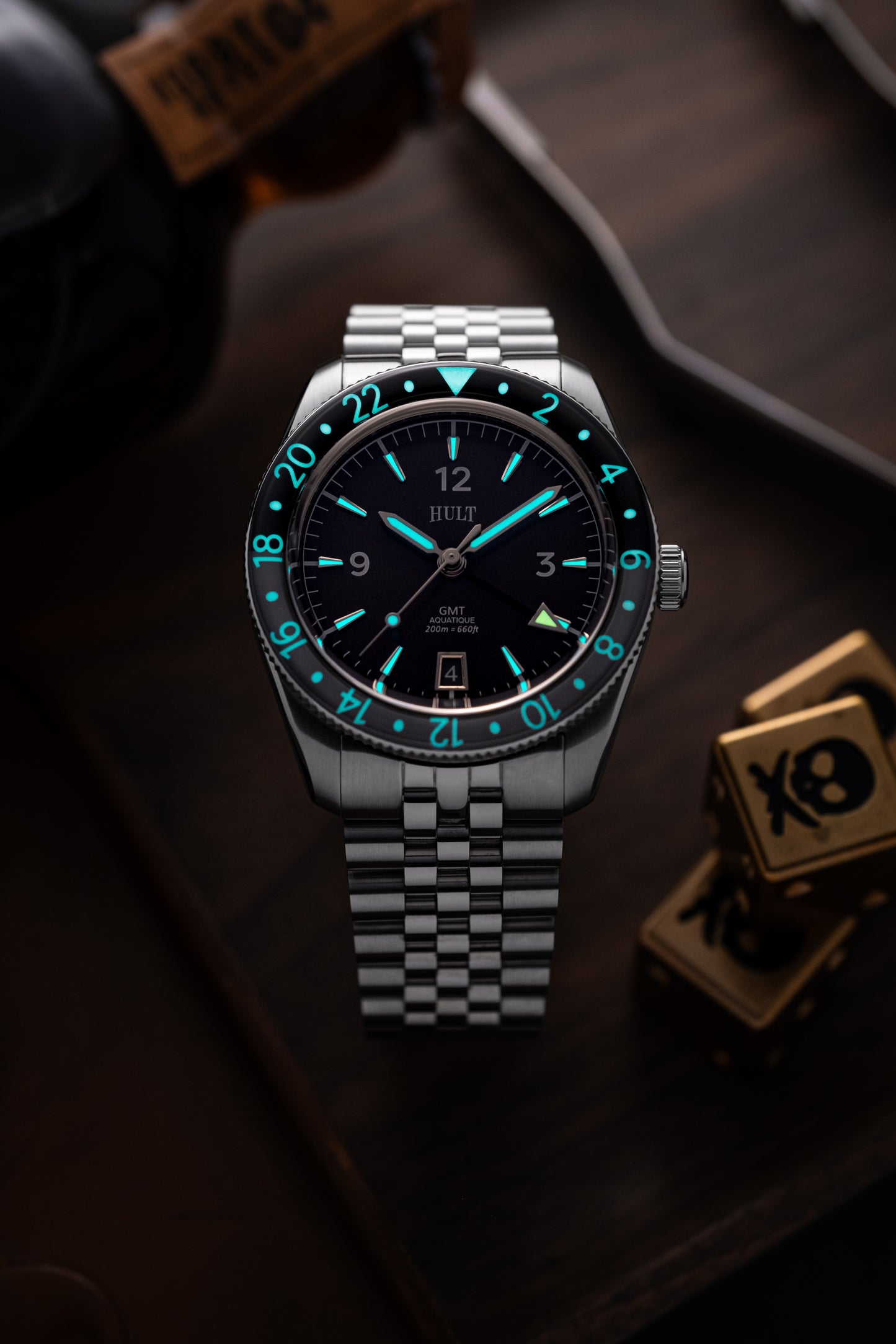 Aquatique GMT - Graphite